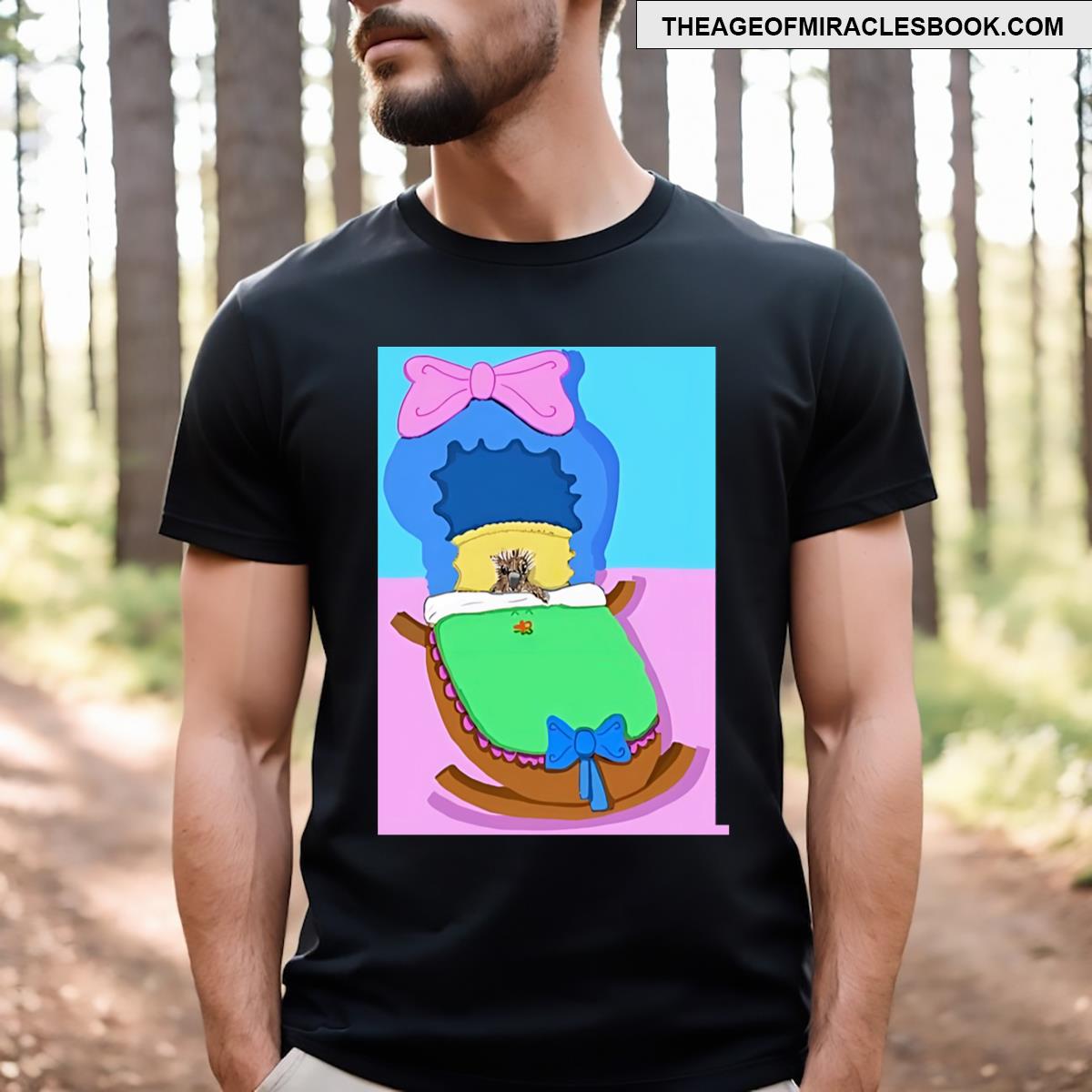 Baby Bird In Crib Active T-shirt