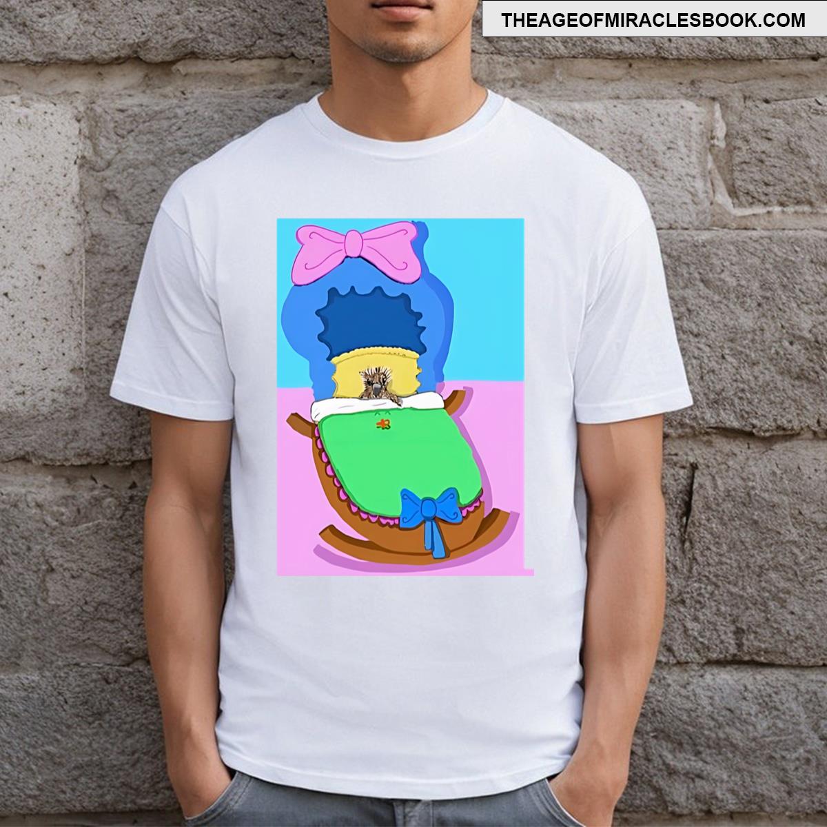 Baby Bird In Crib T-shirt