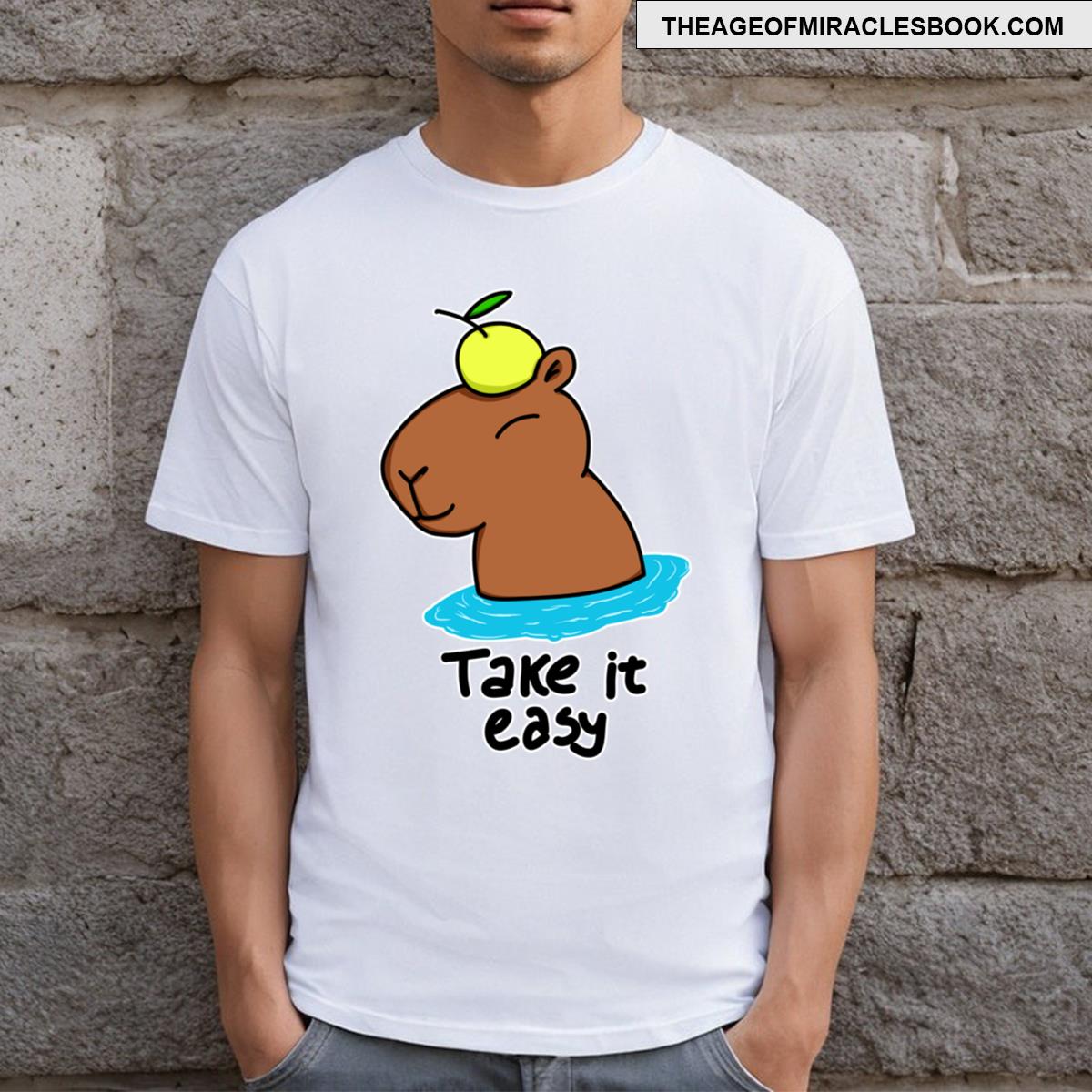 Capybara Take It Easy T-shirt