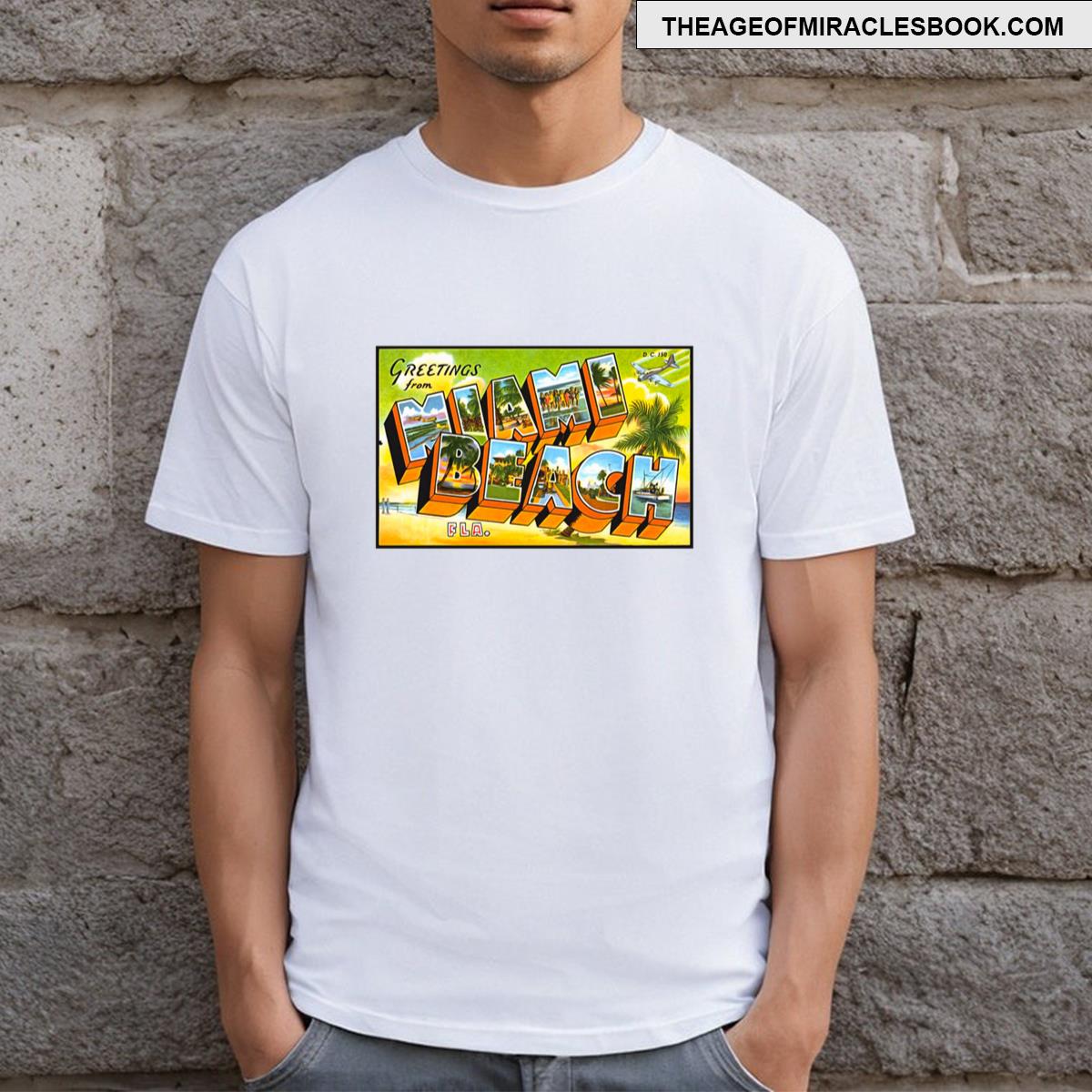 Greetings From Miami Beach T-shirt