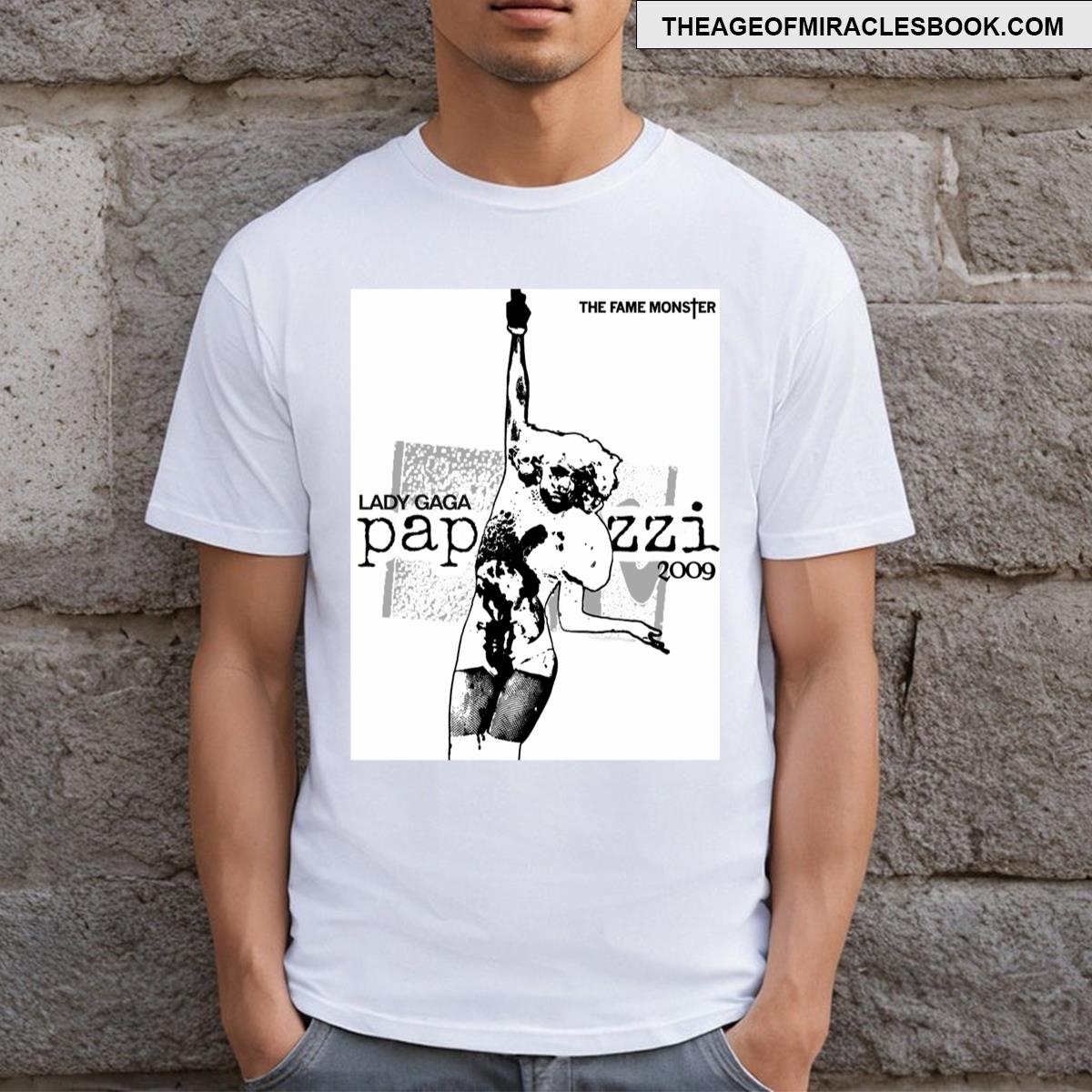 Lady Gaga Paparazzi 2009 Performance T-shirt