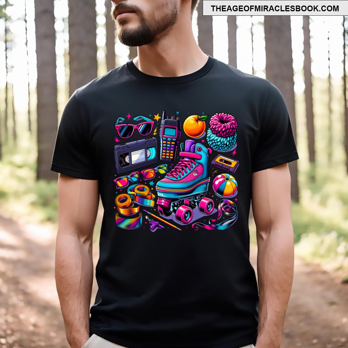 80s Pop Culture T-shirt
