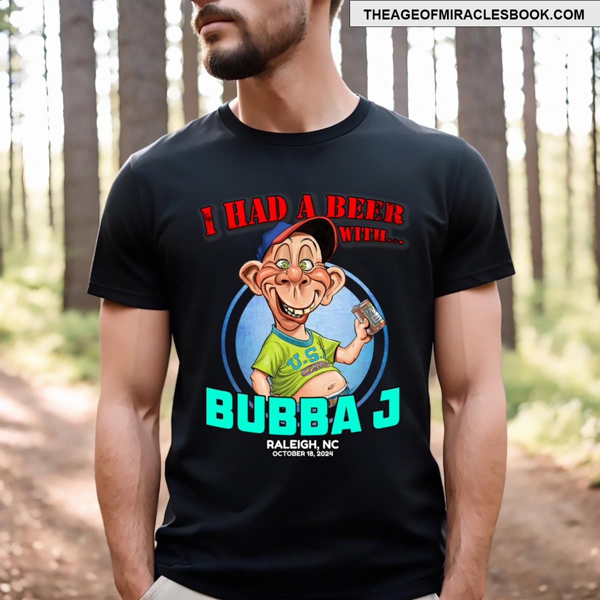 Bubba J Raleigh Nc 2024 T-shirt