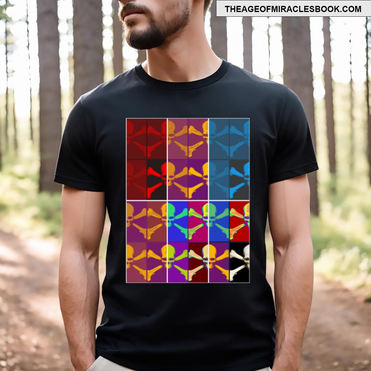 Coloured Skulls T-shirt