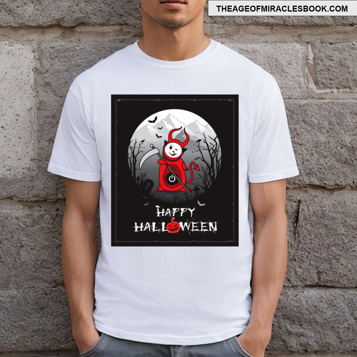 Cute Devil Party In Halloween T-shirt