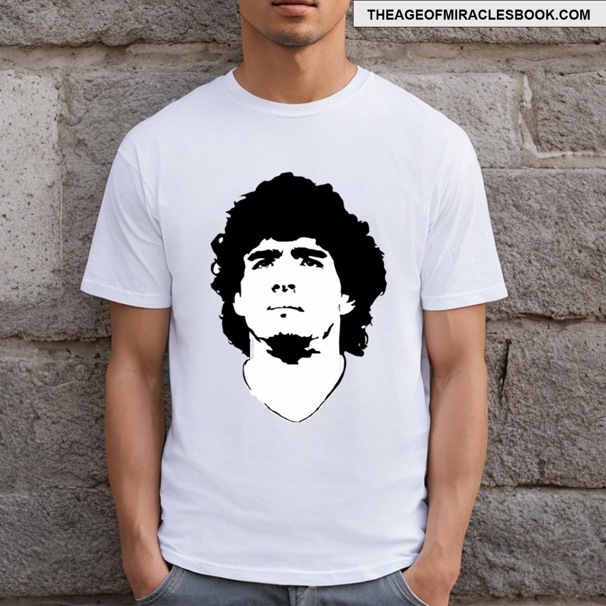 Diego Armando Maradona Face T-shirt
