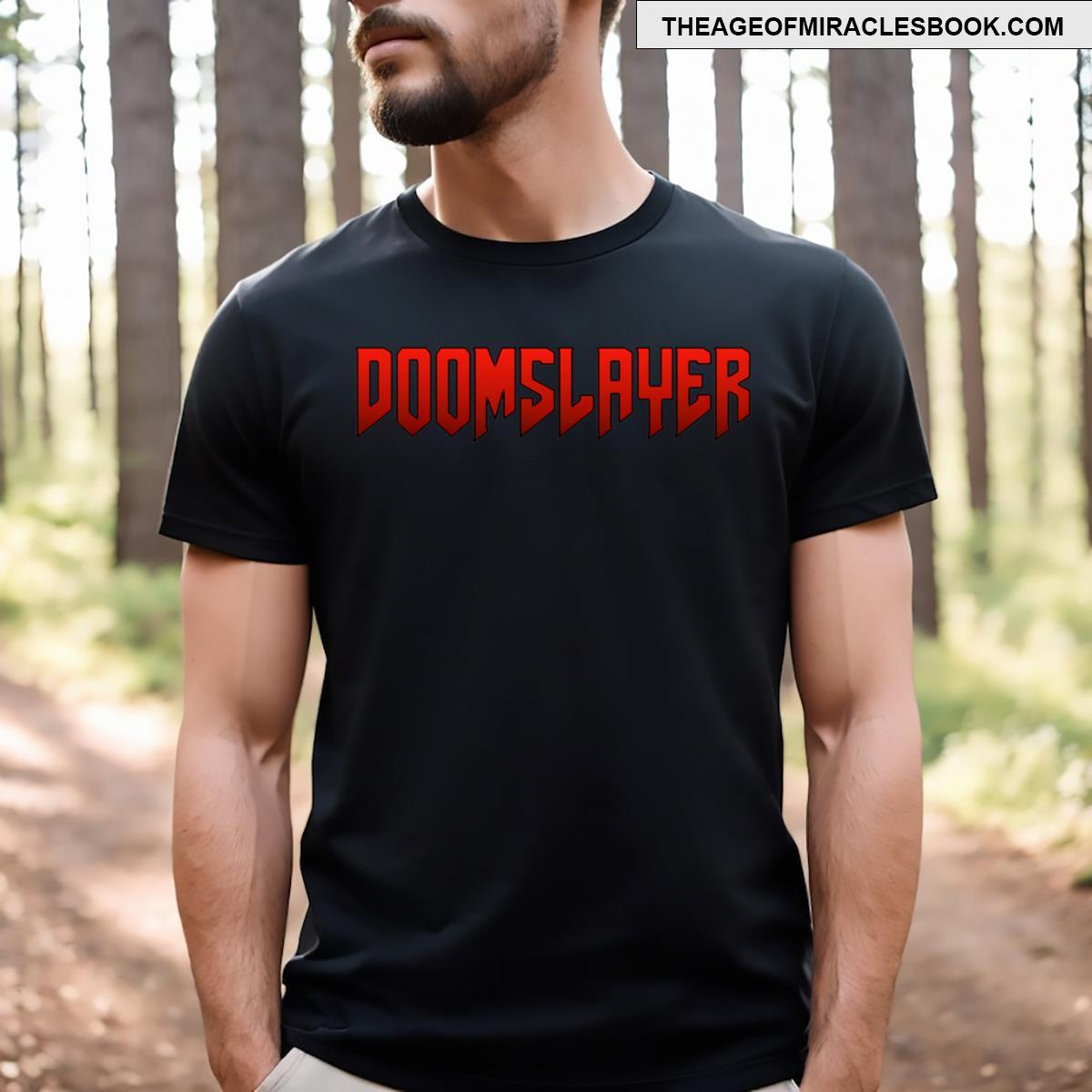Doomslayer Title T-shirt