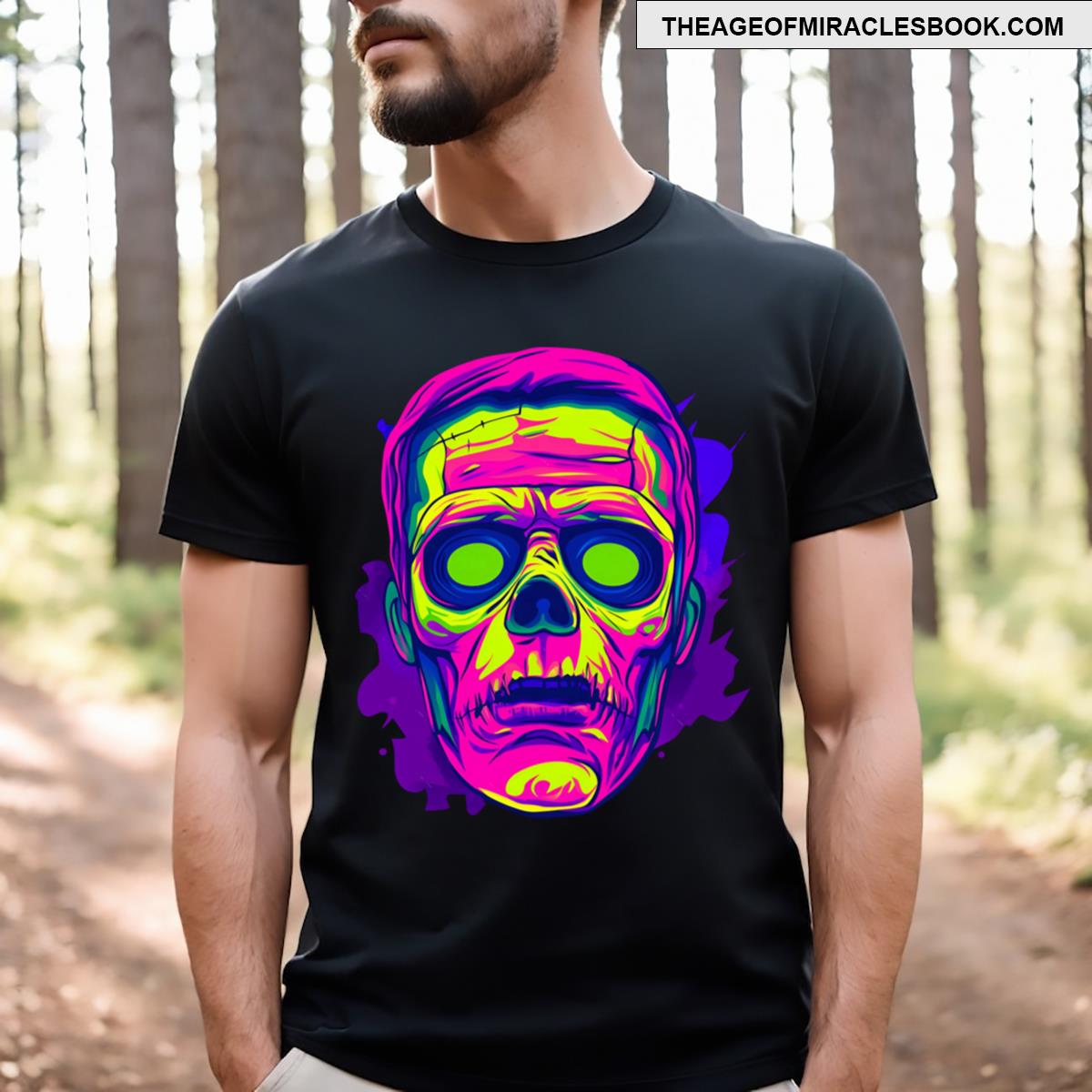Halloween Horror Mask T-shirt