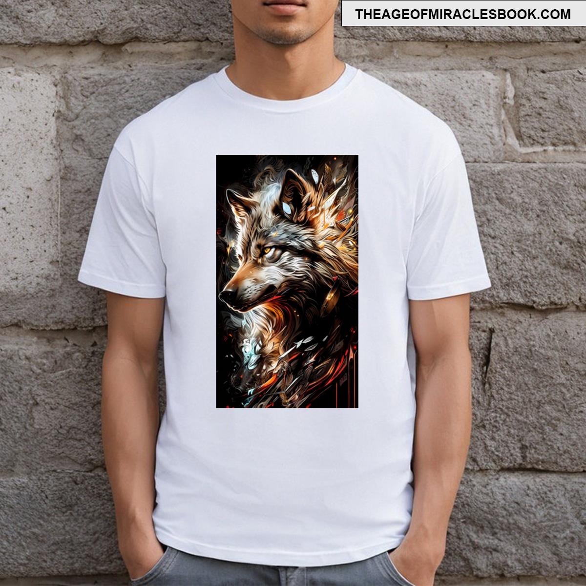 Mysterious Wolf T-shirt