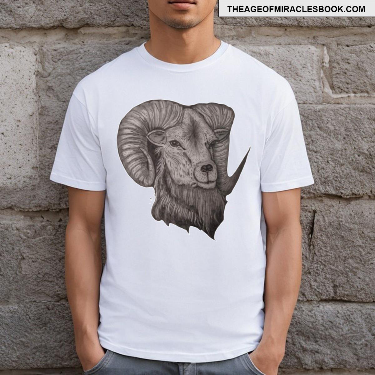 Ram Drawing T-shirt