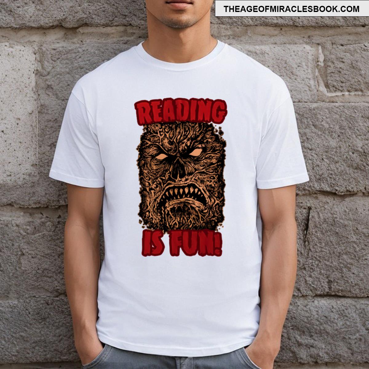 Reading Is Fun Necronomicon T-shirt