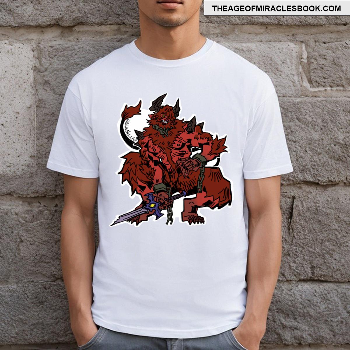 Red Minotaur T-shirt