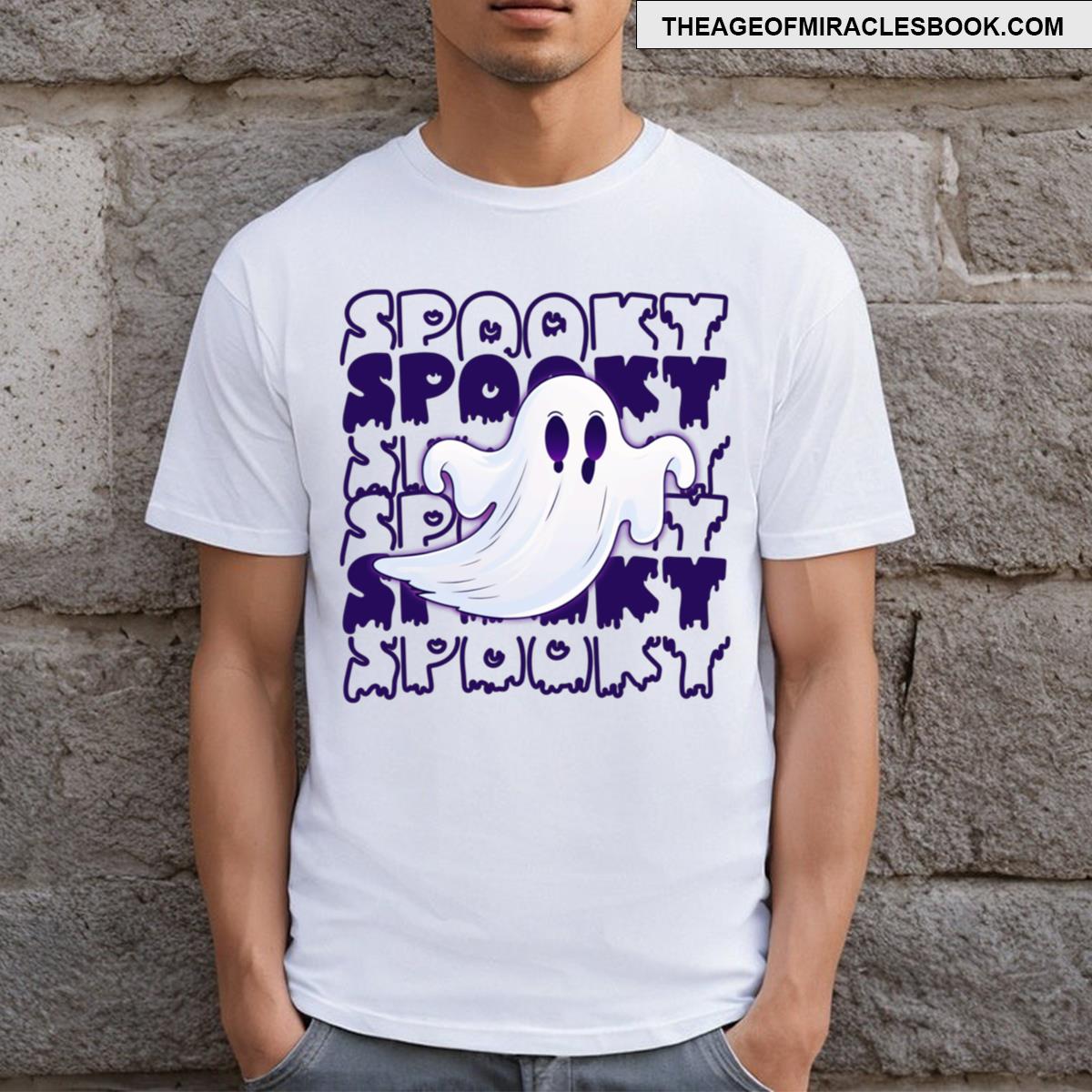 Retro Horror Spooky Spooky Ghost Essential T-shirt