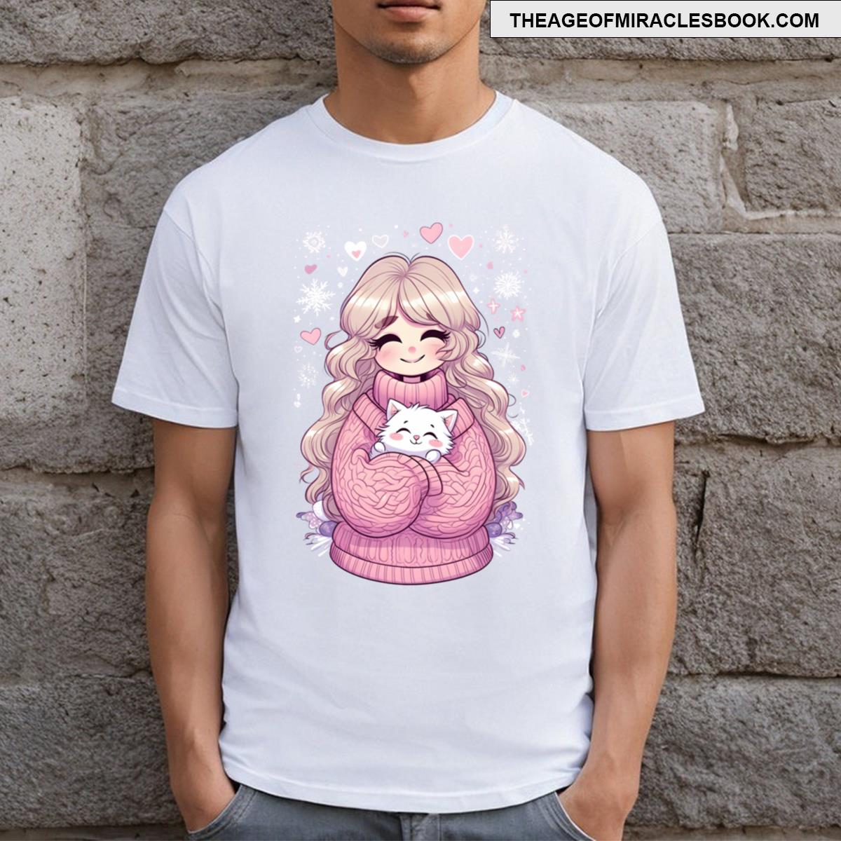 Snowflakes And Cuddles T-shirt