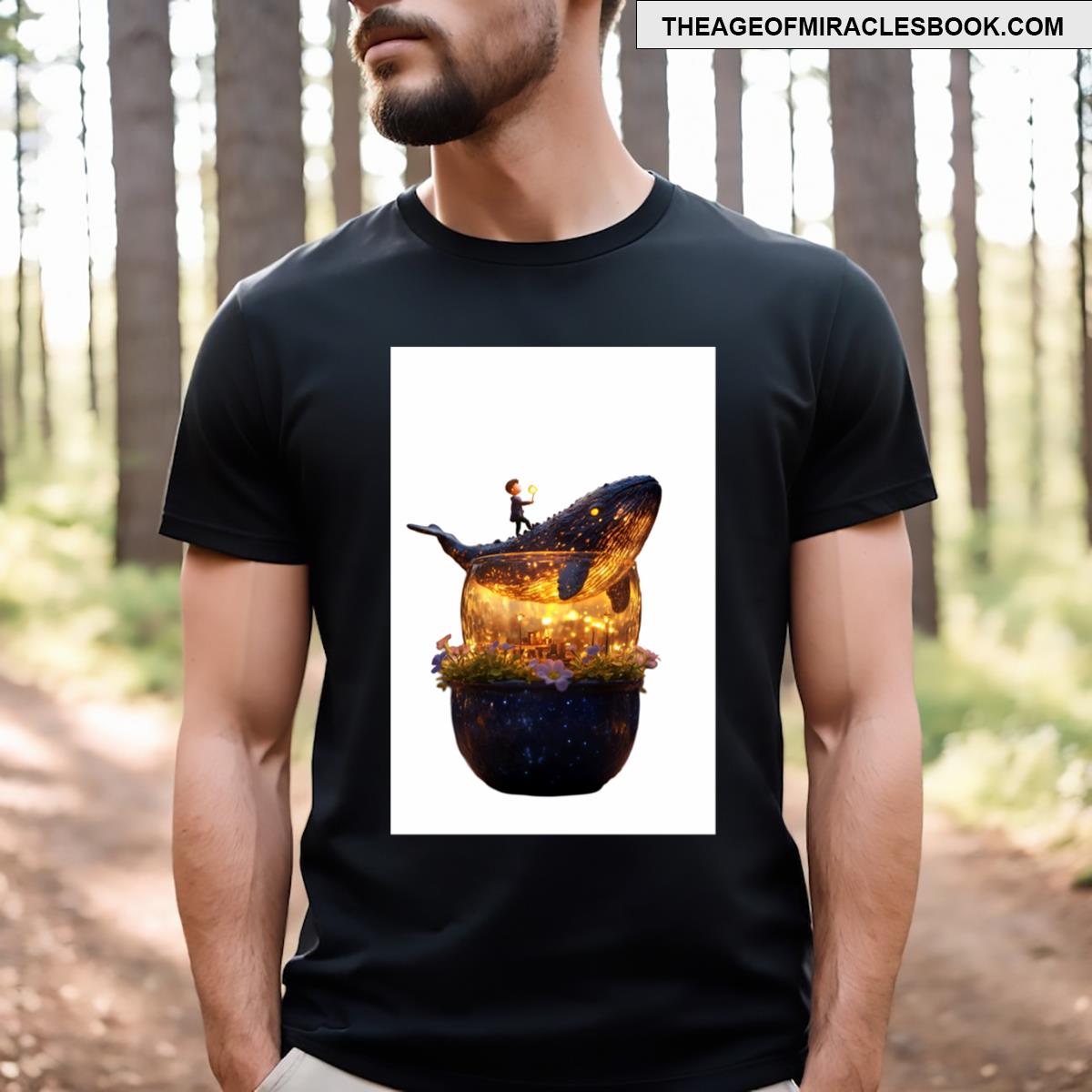 Taylor Blue Fish Beach T-shirt