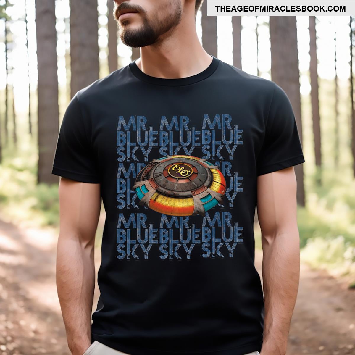 Mr Blue Sky For Blue Lovers Elo T-shirt