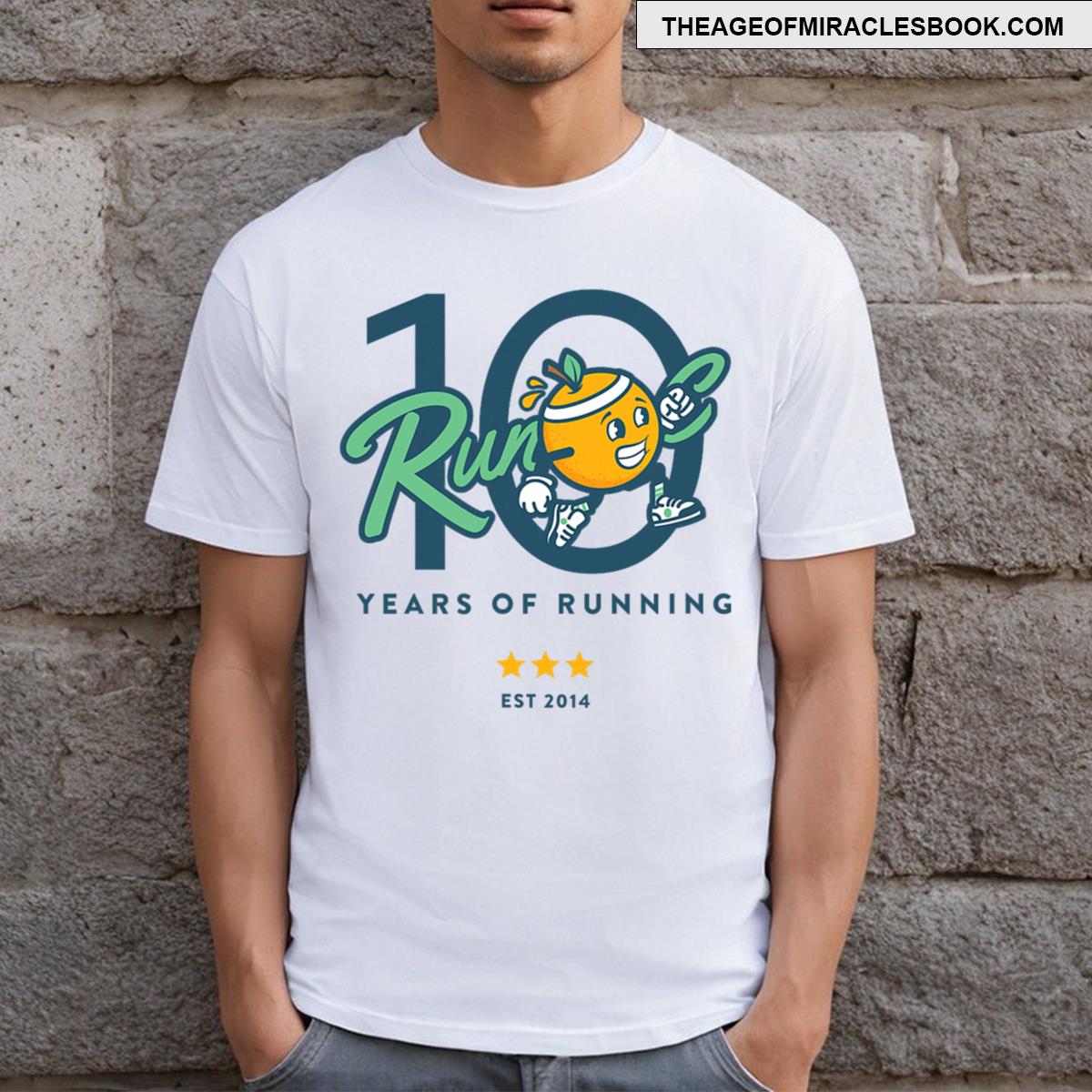 Run Oc 10 Year Anniversary T-shirt