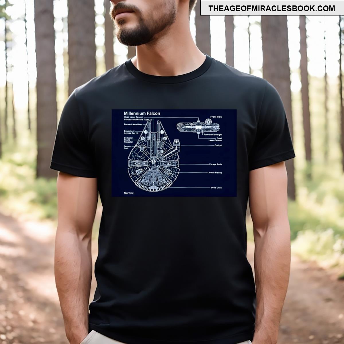 Starship Blueprints T-shirt
