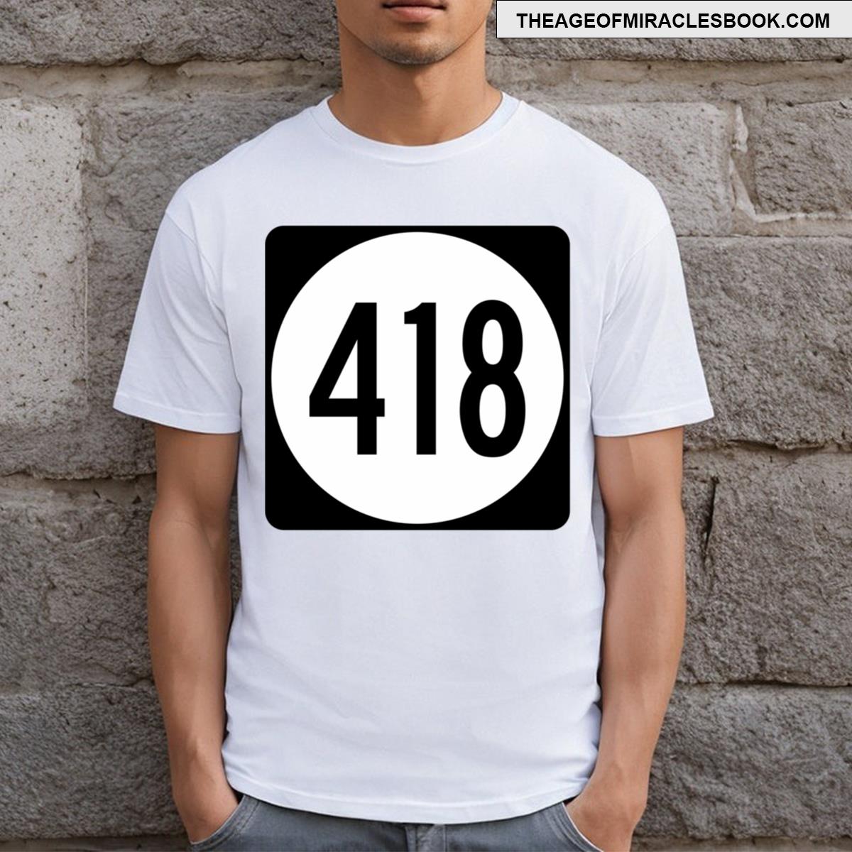 Iowa State Route 418 T-shirt