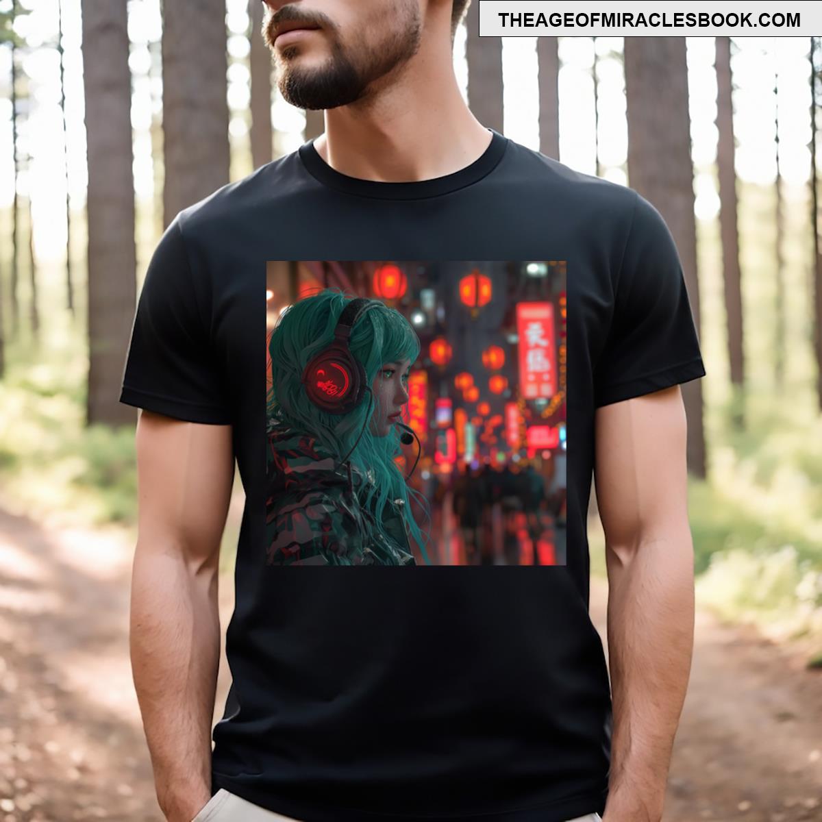 Neon Rain T-shirt