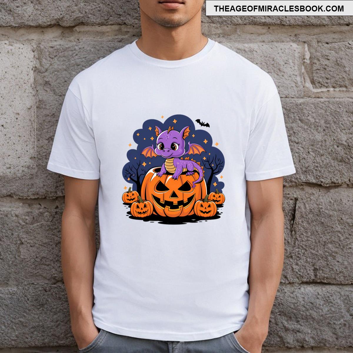 Pumpkin Puff Dragon T-shirt