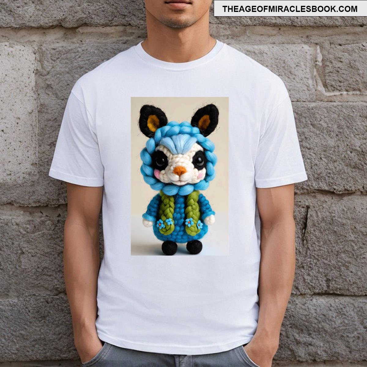 A Cute Crocheted Animal T-shirt