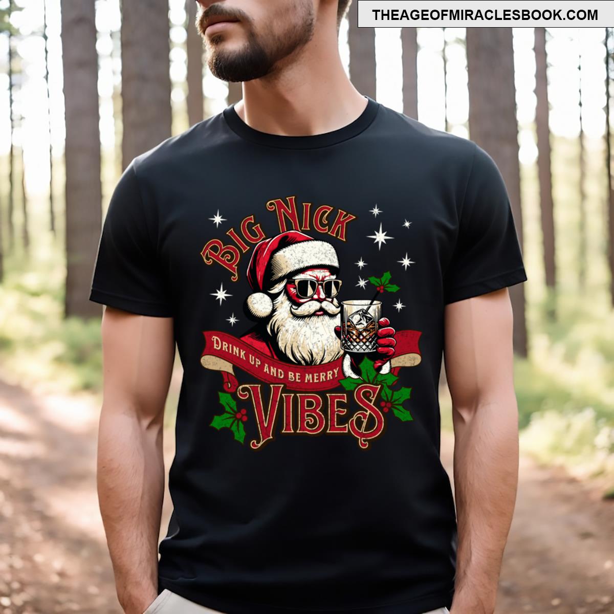 Christmas Big Nick Vibes T-shirt