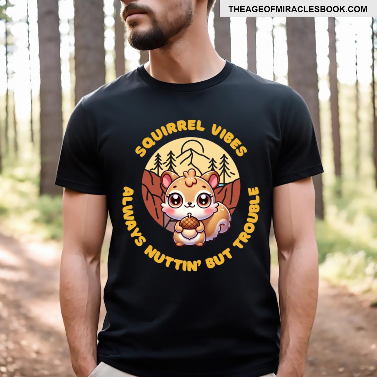 Cute Squirrel Kawaii T-shirt