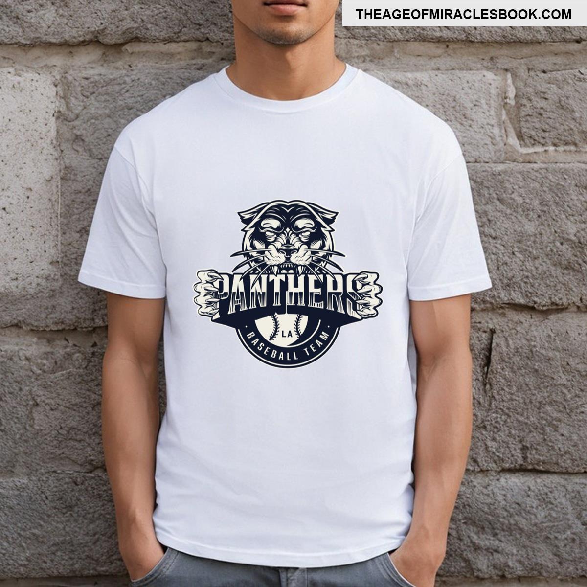 La Panthers Baseball Team T T-shirt