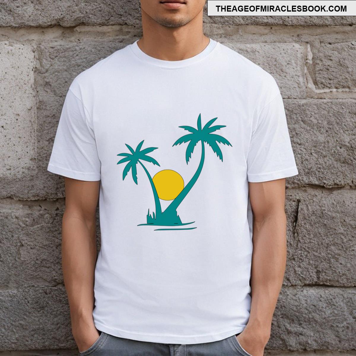 Palm Sunset T T-shirt