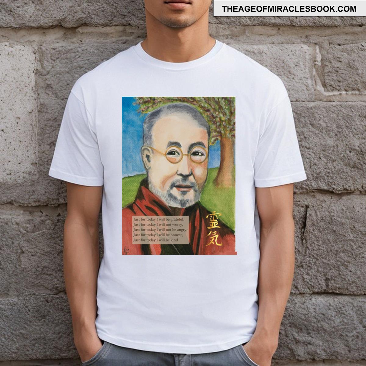 Reiki Principles Mikao Usui T-shirt
