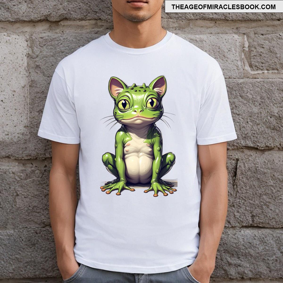 Sketch Some Frogs Cat T-shirt