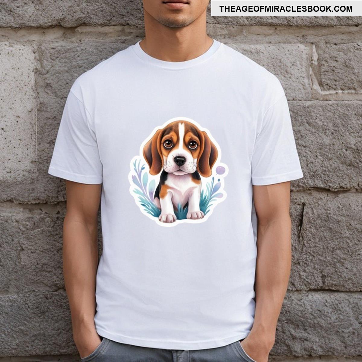 Beautiful Tricolor Beagle T-shirt