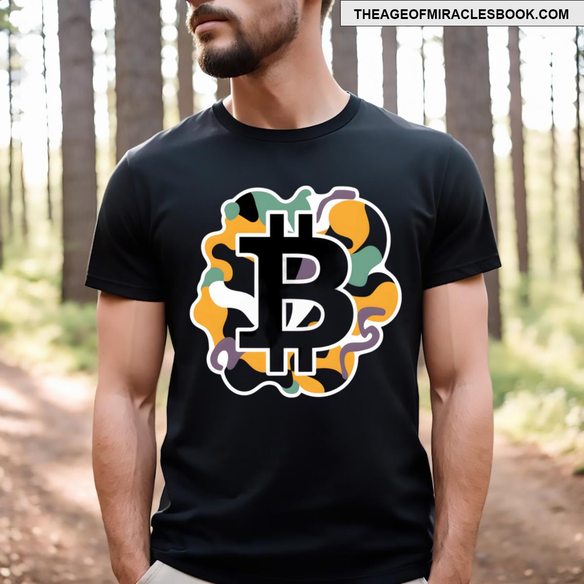 Bitcoin Defender Protecting Crypto Assets T-shirt