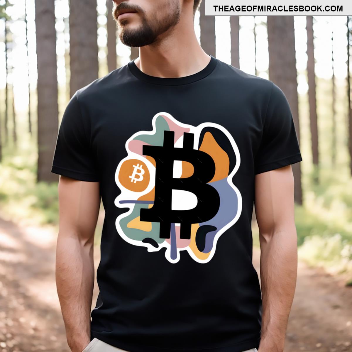 Bitcoin Light Illuminate The Crypto Path T-shirt