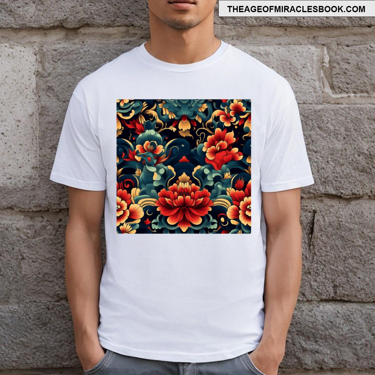 Boho Flower Art T-shirt