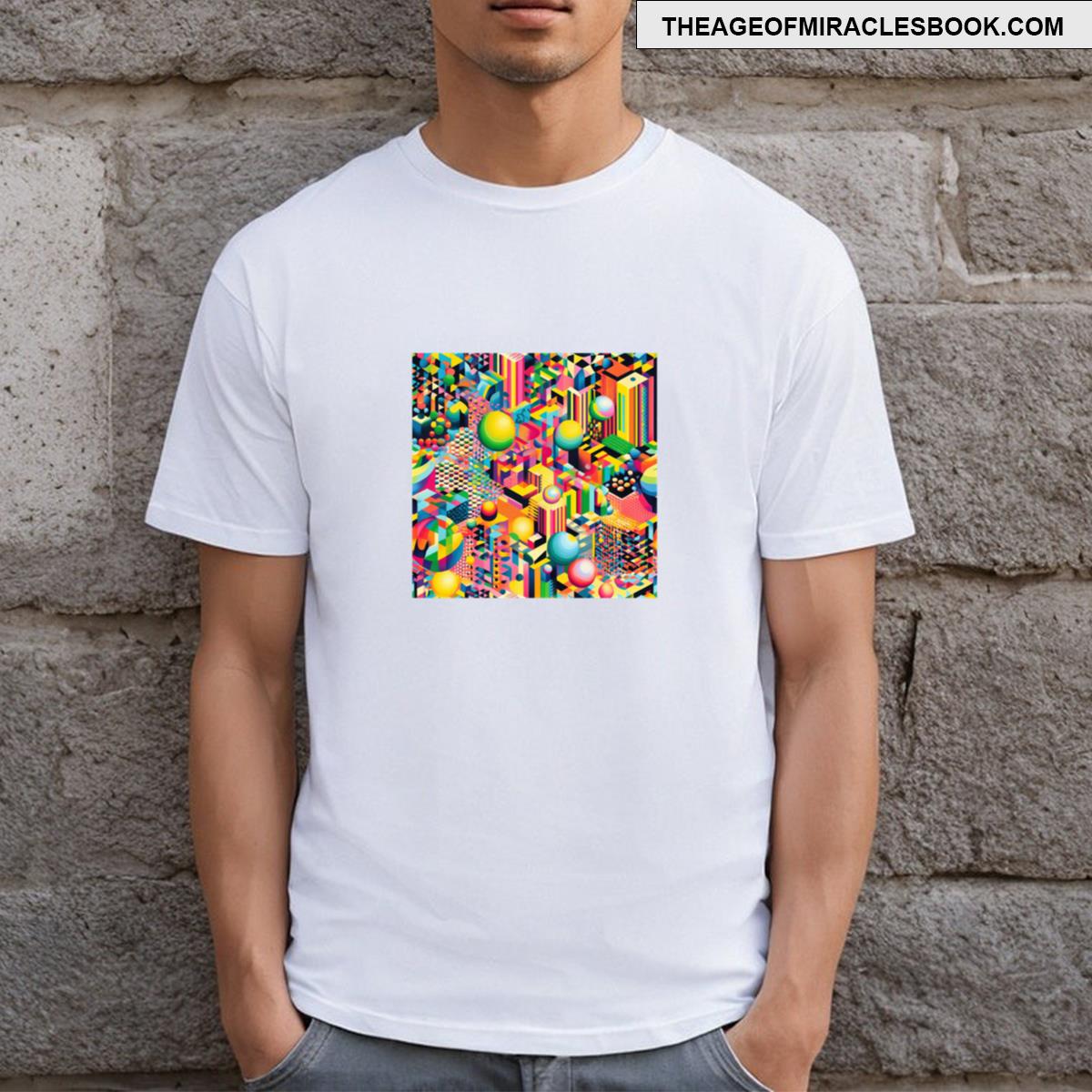 Crazy Isometric Patterns V5 T-shirt