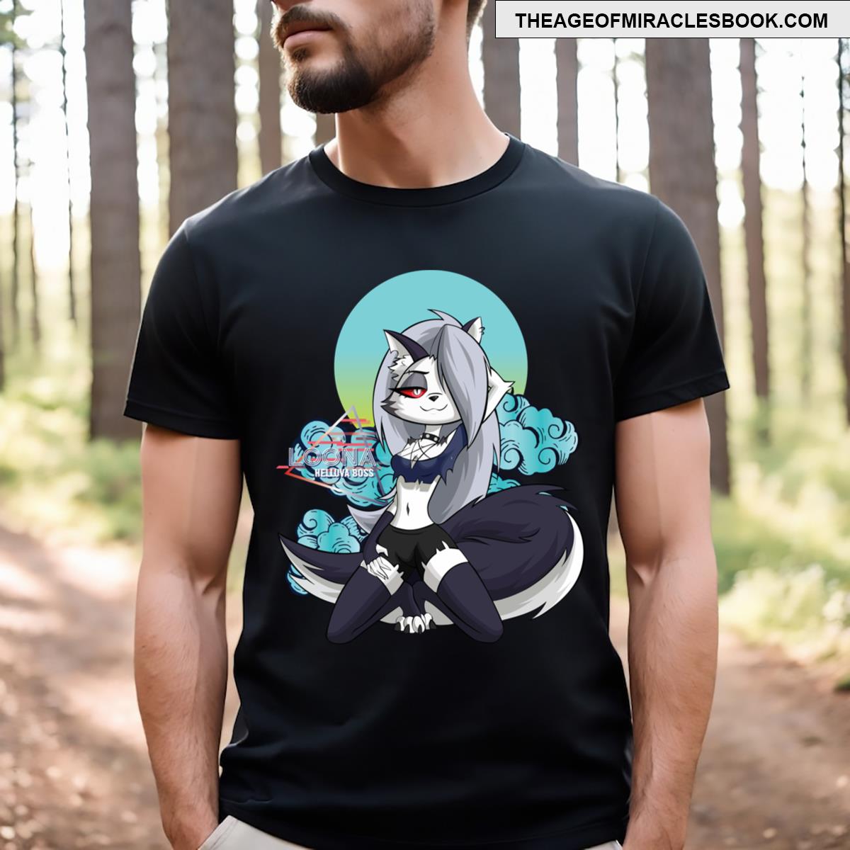 Helluva Boss Retro Loona Stepping T-shirt