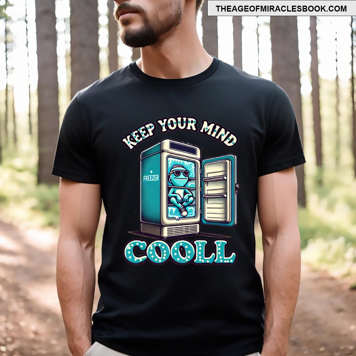 Keep Your Mind Cool Motivational Quote T-shirt