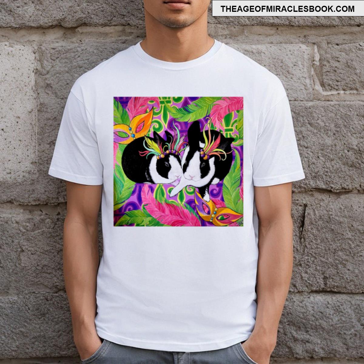 Mardi Gras Buns T-shirt