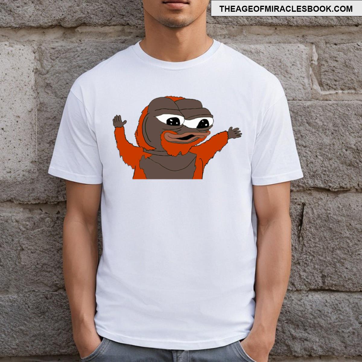 Apu The Monkey Pepe The Frogt T-shirt