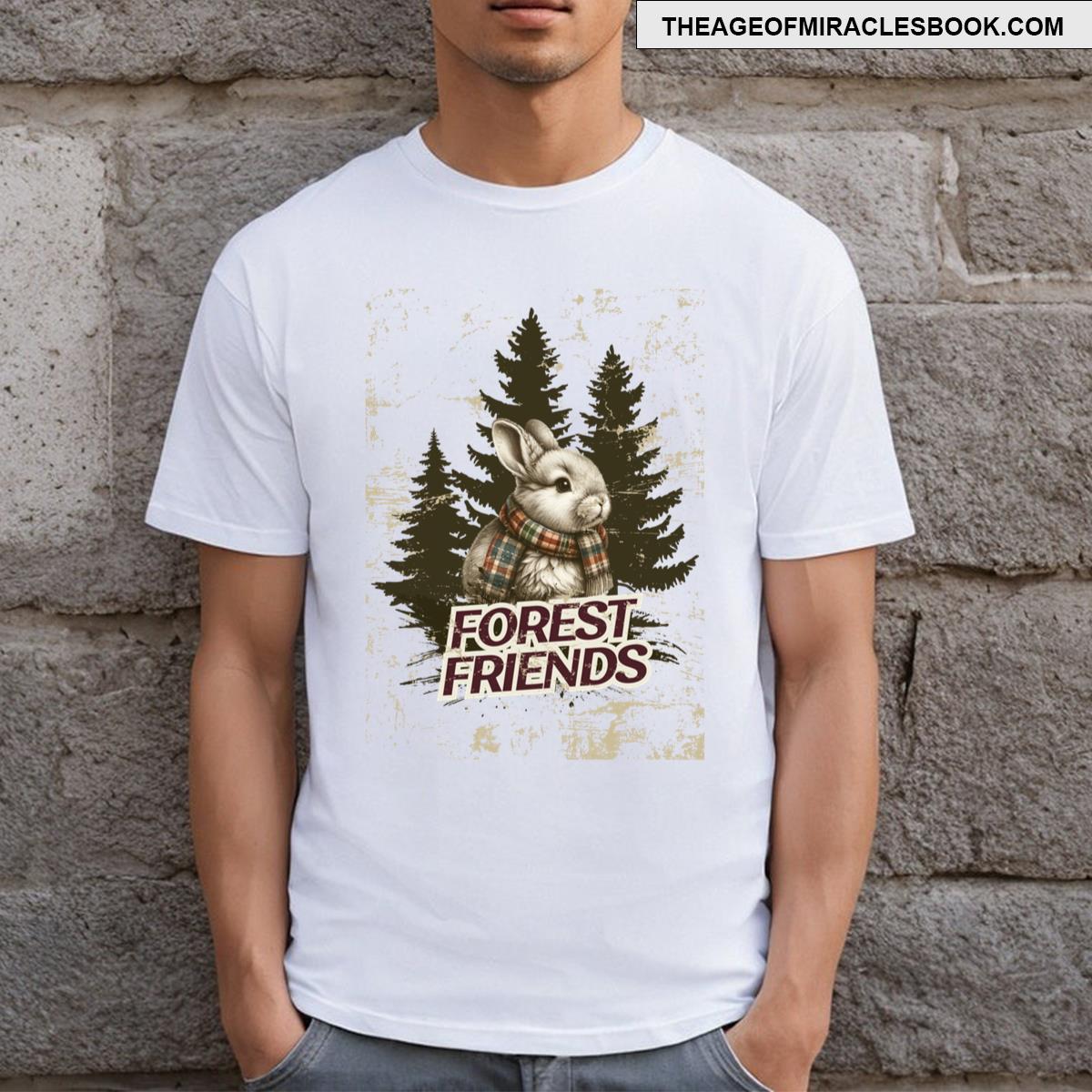 Bunny Forest Friends T-shirt
