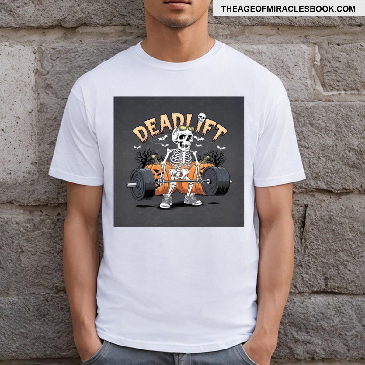 Deadlift Funny Halloween T-shirt