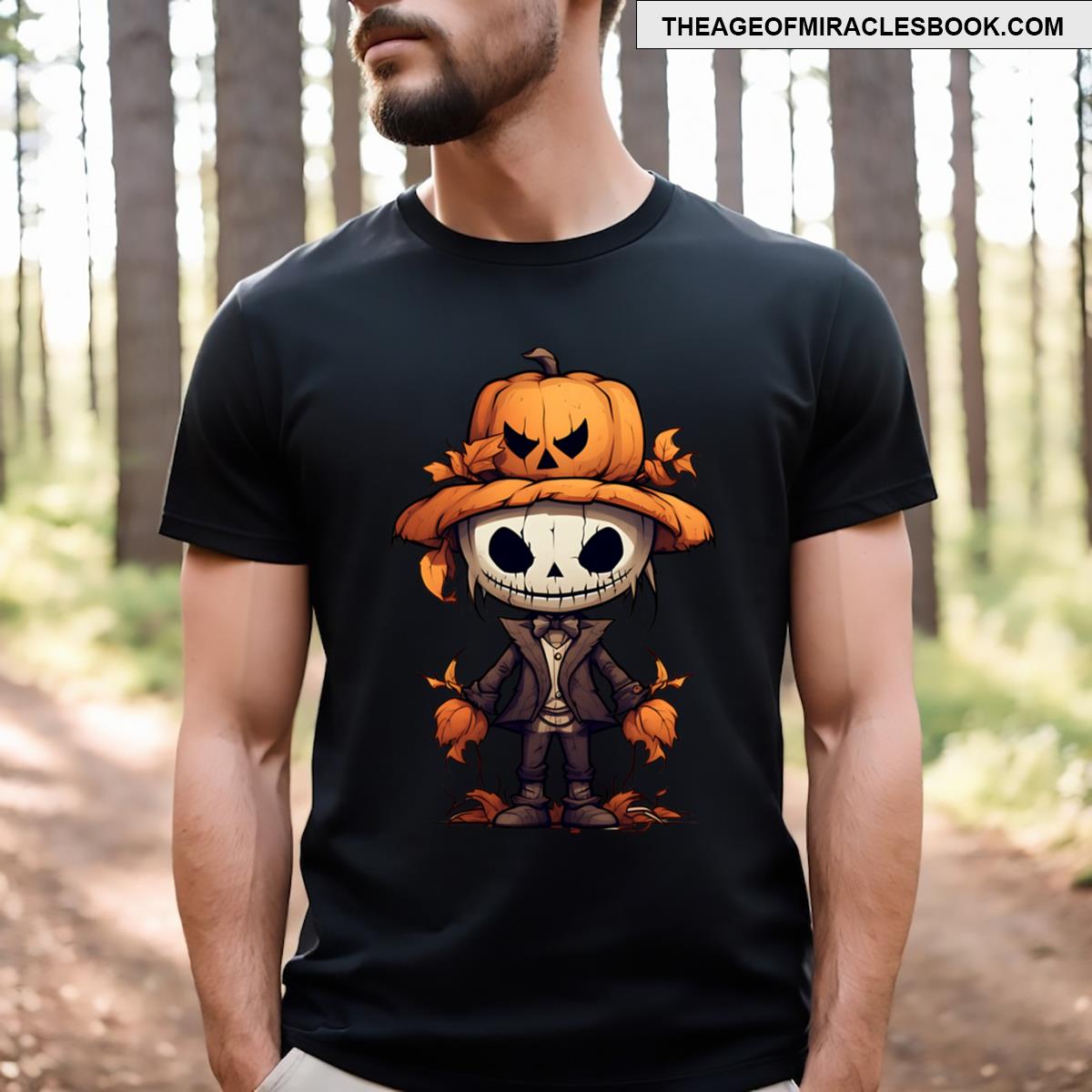 Jack Skeleton Halloween T-shirt