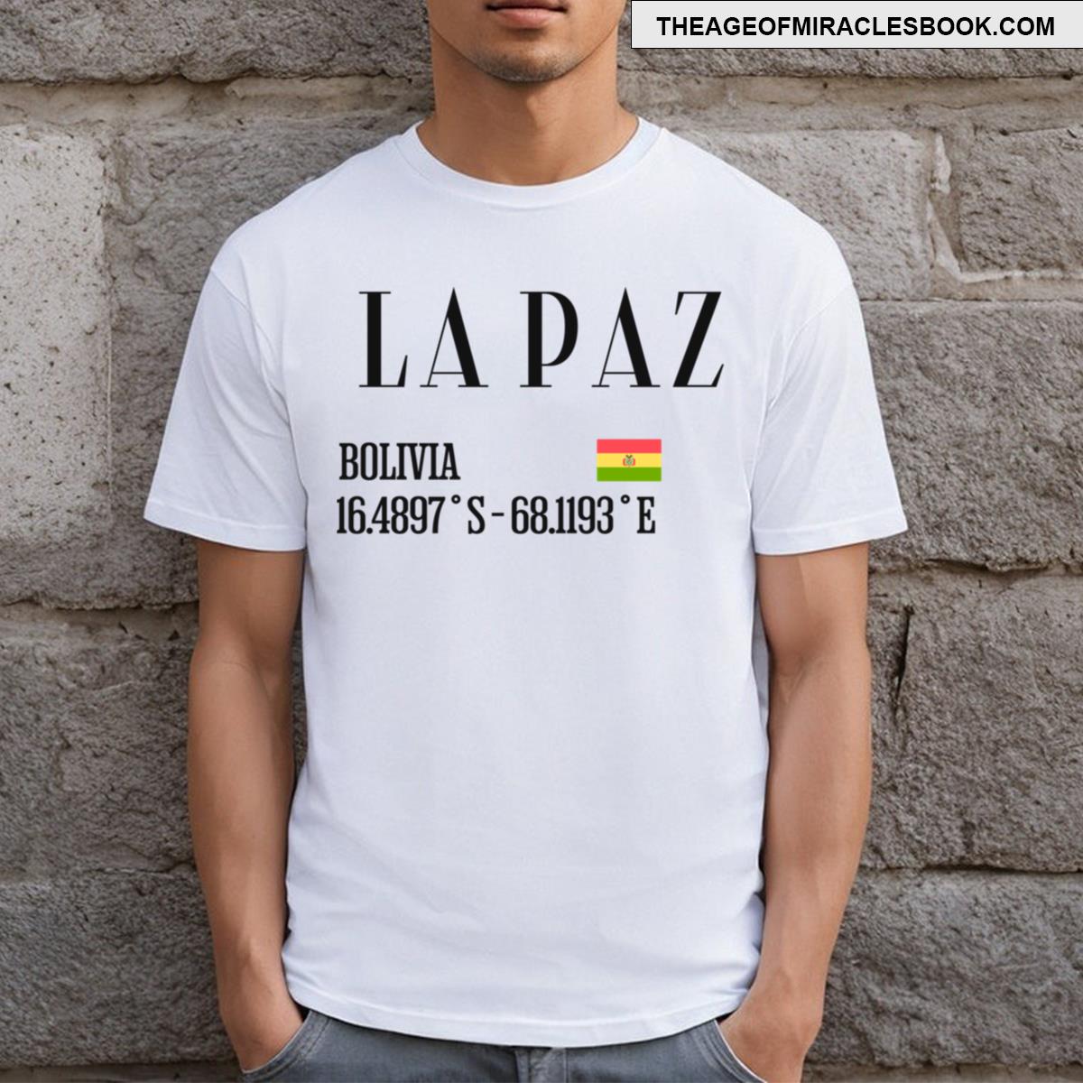 La Paz Typography T-shirt