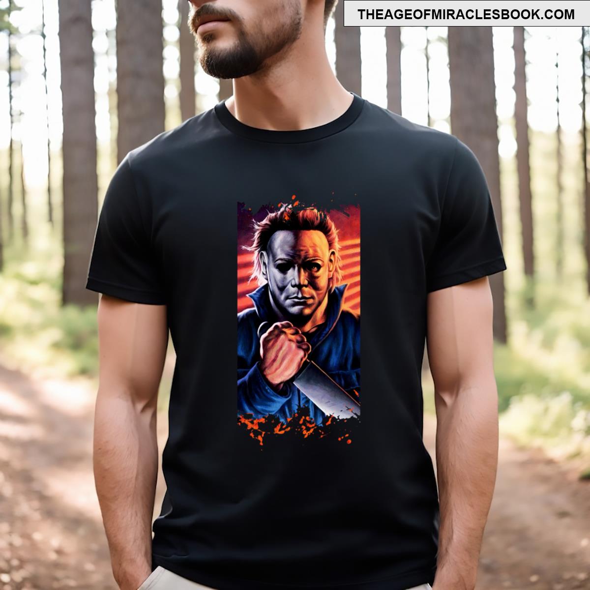 Michael Halloween Graphic T-shirt
