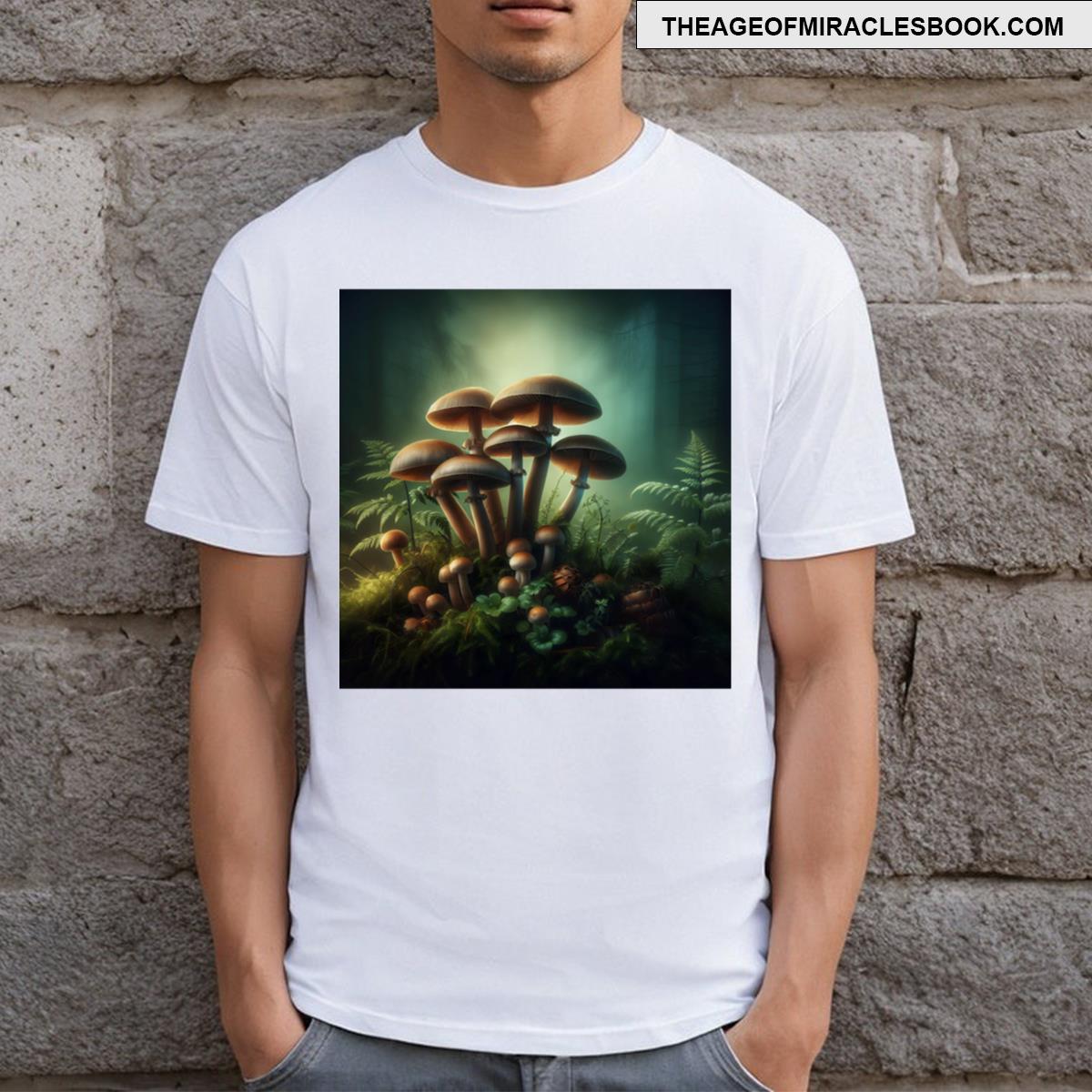 Mushrooms In The Forest T-shirt
