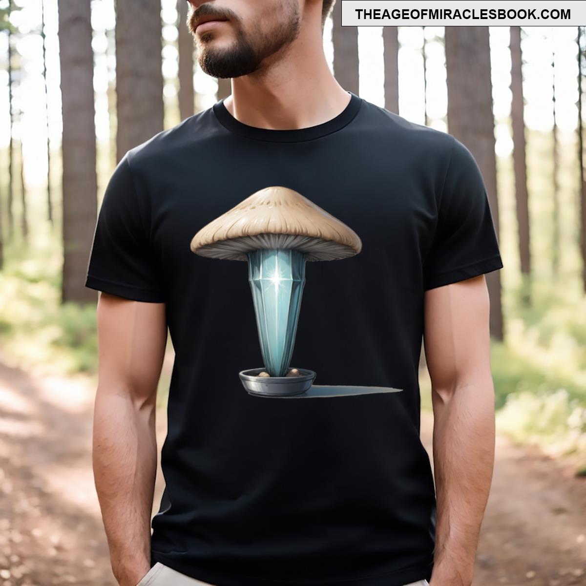 Trippy Third Eye Alter With Mushrooms T-shirt