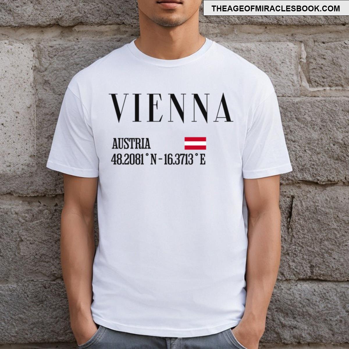 Vienna Typography T-shirt