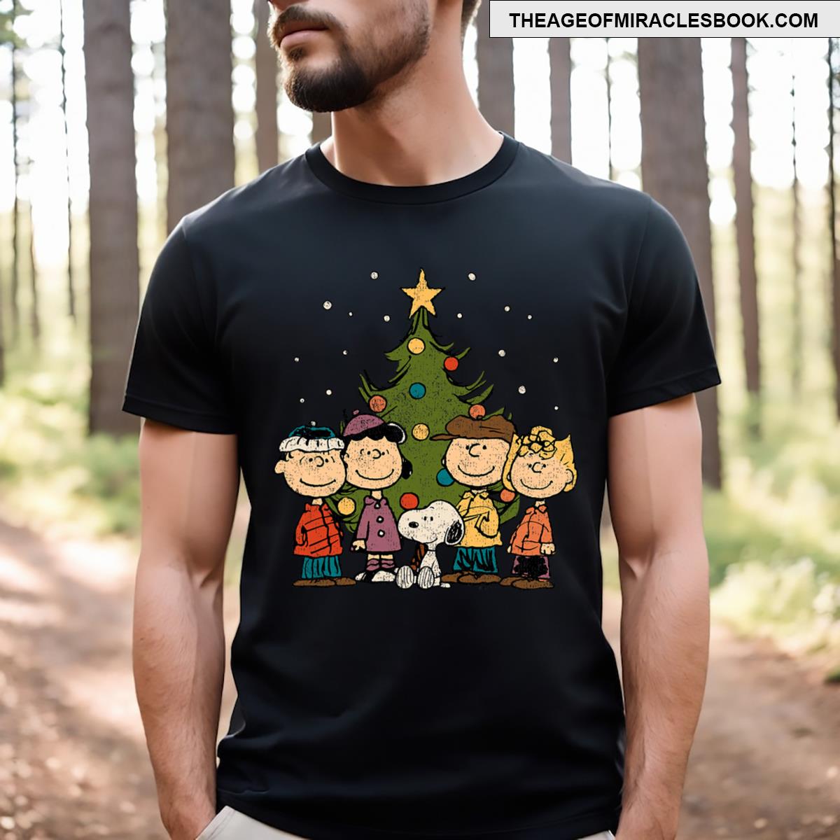 Peanuts Peanuts Christmas Group T-shirt